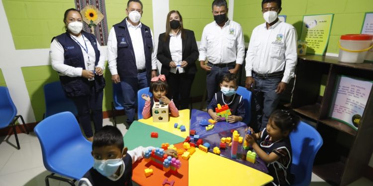 Coordinación interinstitucional permite abrir centro de atención infantil en Malacatancito