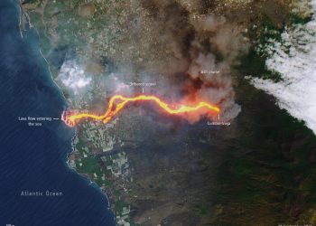 El volcán de La Palma cuenta con dos nuevos ríos de lava