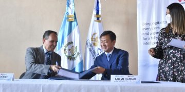 GAE y Huawei firman acuerdo de cooperación.