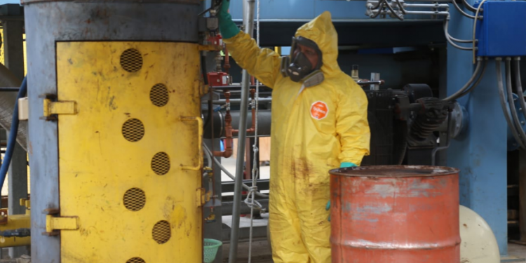 Gobernación continúa destrucción de sustancias y precursores químicos