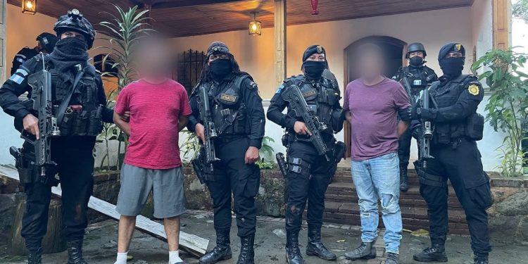 Capturan a dos extraditables en San Marcos