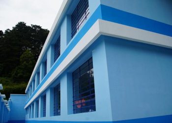 UCEE amplía instituto de educación media de San Antonio Sacatepéquez, San Marcos