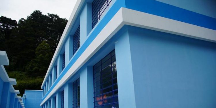 UCEE amplía instituto de educación media de San Antonio Sacatepéquez, San Marcos