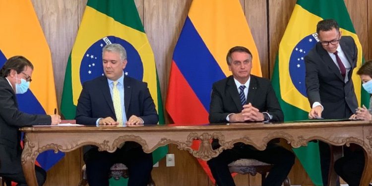 Duque destaca el compromiso de Colombia y Brasil con la Amazonía
