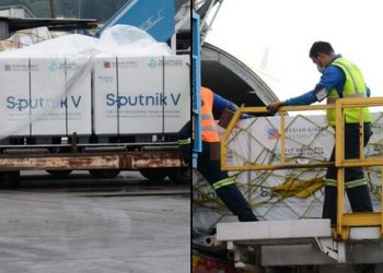 Arriba nuevo lote de 700 mil dosis de Sptunik V