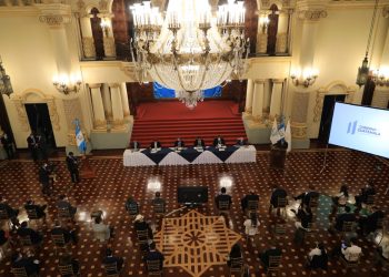 La actividad se efectuó en el Salón Banderas del Palacio Nacional de la Cultura
