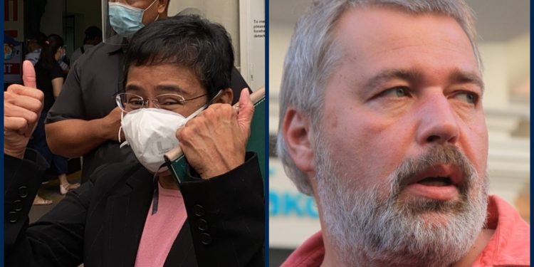Nobel de la Paz para periodista filipina Maria Ressa y reportero ruso Dmitry Muratov