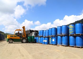 Trasladan 146.98 toneladas métricas de precursores y sustancias químicas.