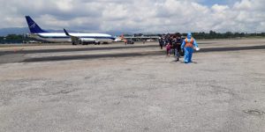 Vuelo de retornados en la FAG