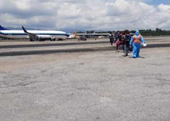 Vuelo de retornados en la FAG