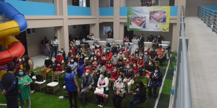 Estudiantes más pequeños de San José Pinula cuentan con mejores espacios pedagógicos