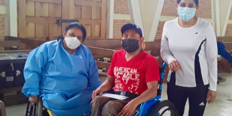 SOSEP apoya a personas con discapacidad en Totonicapán