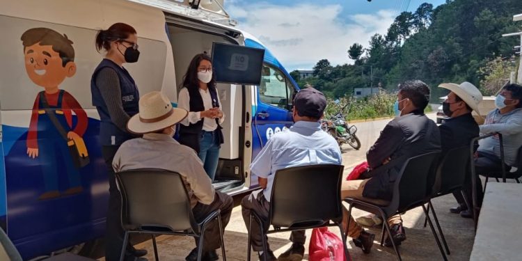 Unidad móvil contra la violencia sexual recorre municipios de Totonicapán