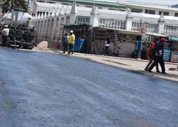 Retoman proyecto de recapeo en Xela