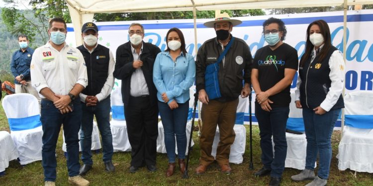 Presidente se reúne con autoridades de Huehuetenango, en Jacaltenango