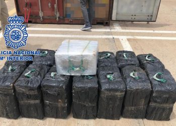 España: hallan 450 kilos de cocaína en contenedor que provenía de Brasil