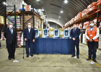 Guatemala recibe donación de 100 concentradores de oxígeno por parte de República de China (Taiwán)