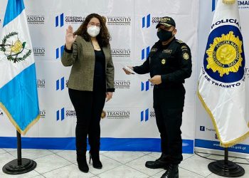 Juramentan a nueva jefa del Departamento de Tránsito de la PNC