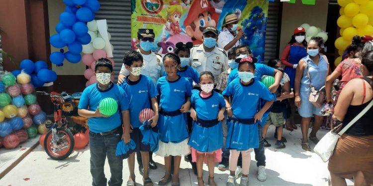 Policía Nacional Civil celebra el Día del Niño con diversas actividades
