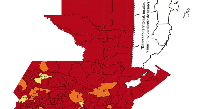 Semáforo de alertas registra 260 municipios en rojo