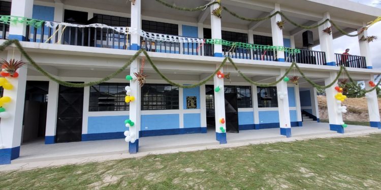 Inauguran construcción de instituto de educación básica en Quiché