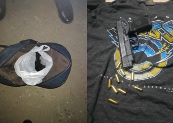 Arma incautada a adolescente