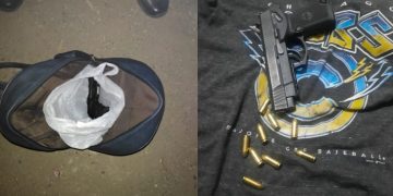 Arma incautada a adolescente