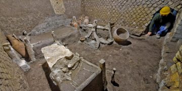 Pompeya descubre la habitación de una familia de esclavos bien conservada