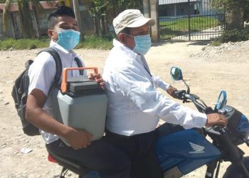 El personal de Salud acerca la vacuna contra el COVID-19 a guatemaltecos que viven en comunidades lejanas