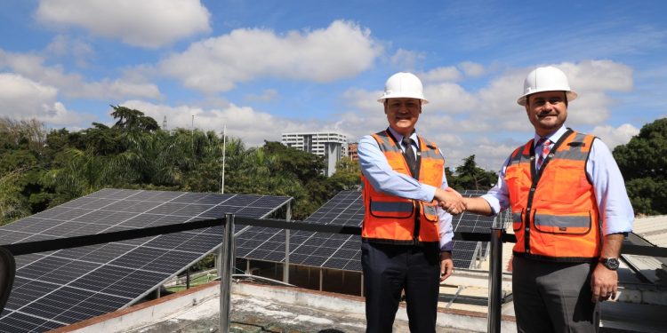 Minex inaugura sistema de energía fotovoltaica con apoyo de Taiwán