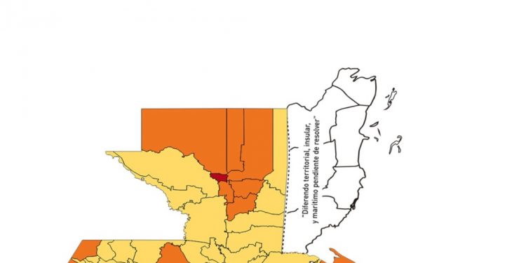 Semáforo de alertas registra 222 municipios en amarillo