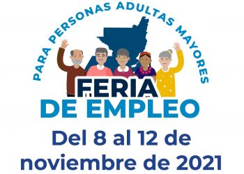 Anuncian Feria de Empleo para Personas Adultas Mayores