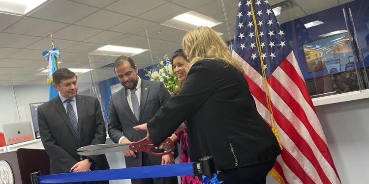 Centro de impresión de pasaportes en Riverhead, NY