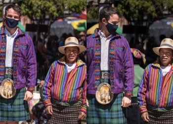 Influencer escocés reconoce cultura guatemalteca en su viaje a Nahualá