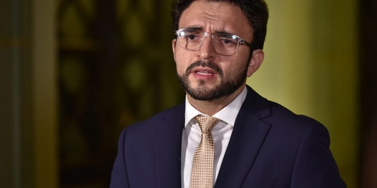 Kevin López Oliva, secretario de Comunicaciòn Social de la Presidencia