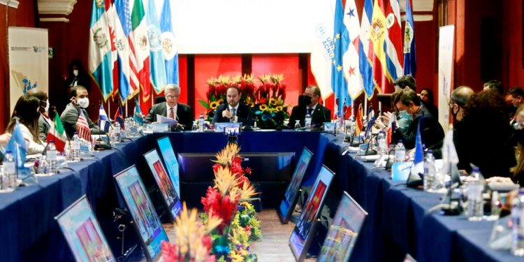 Reunión de delegaciones de países miembros del MIRPS