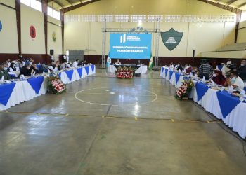 Presidente Alejandro Giammattei, en reunión con alcaldes de Huehuetenango