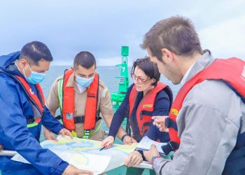 Verifican cumplimiento de la Empornac en materia de señalización marítima