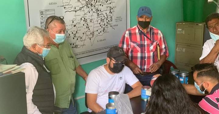 Verifican distribución de semillas de hortalizas en Jutiapa