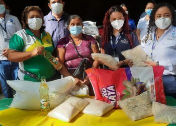 Familias rurales de El Progreso reciben raciones alimentarias