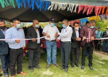 Inauguran camino rural en Sololá