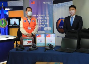 Taiwán entrega donativo a Conred para respuesta a desastres naturales