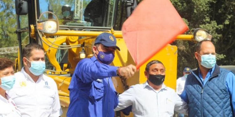 Comienzan los trabajos de mejoramiento en carretera de Chinautla