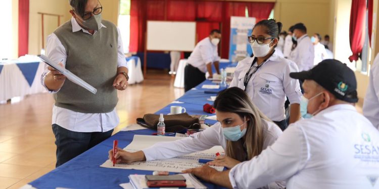 Sesan capacita a delegados y monitores a través de talleres regionales