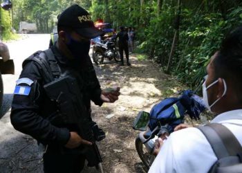 Operativos de la PNC en el Estor, Izabal.