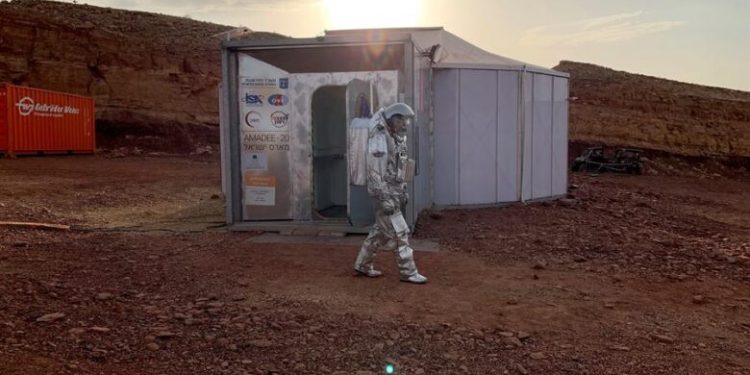 Tres se­ma­nas en el pai­sa­je mar­ciano del de­sier­to del Né­guev