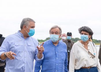 Guterres reconoce sobre el terreno avances y dificultades de paz en Colombia