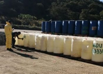 Mingob reporta traslado de más de mil 450 toneladas métricas de precursores químicos para incineración