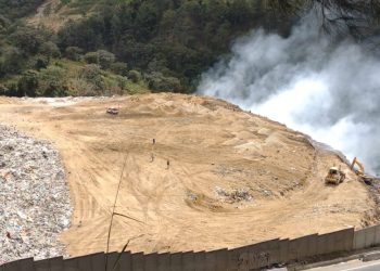 Investigan origen de incendio en vertedero de AMSA