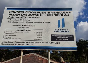 Santa Rosa: inauguran puente vehicular en Pueblo Nuevo Viñas
